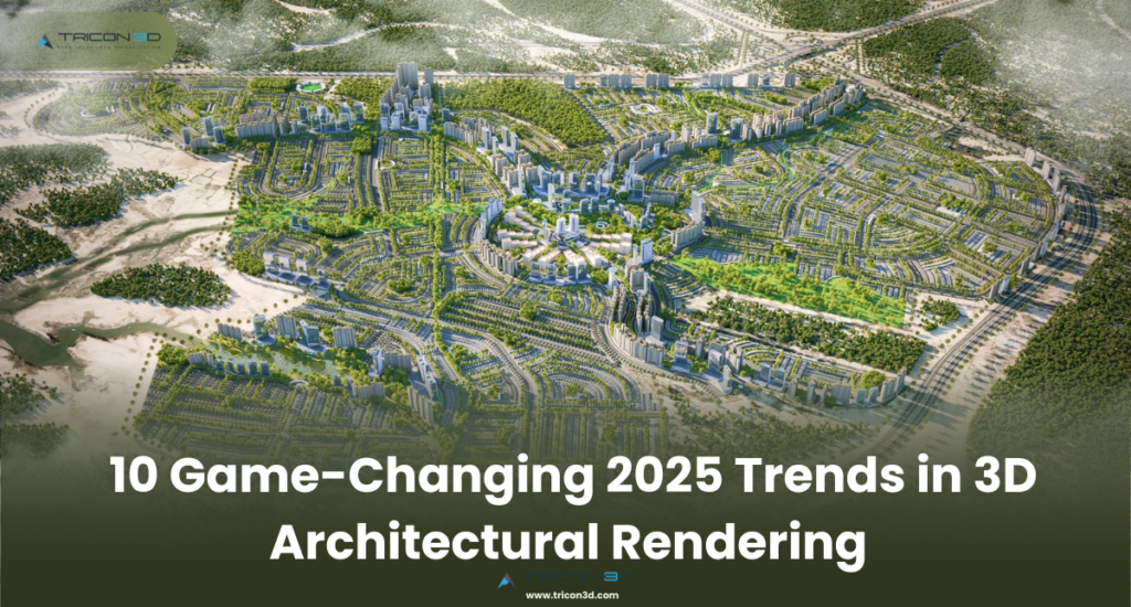 3D architectural rendering services in tricon3d