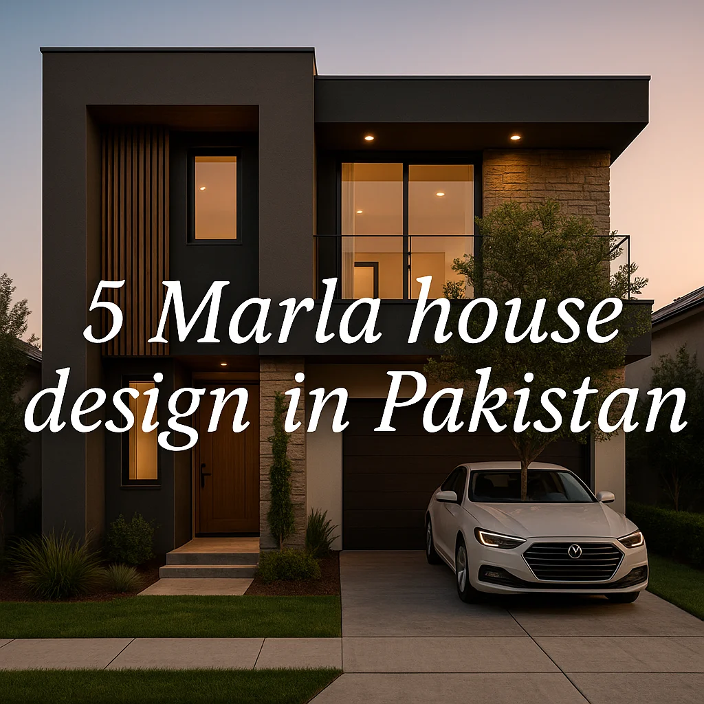 5 marla house design in Pakistan