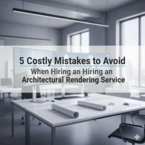 5 Costly Mistakes to Avoid When Hiring an Architectural Rendering Service