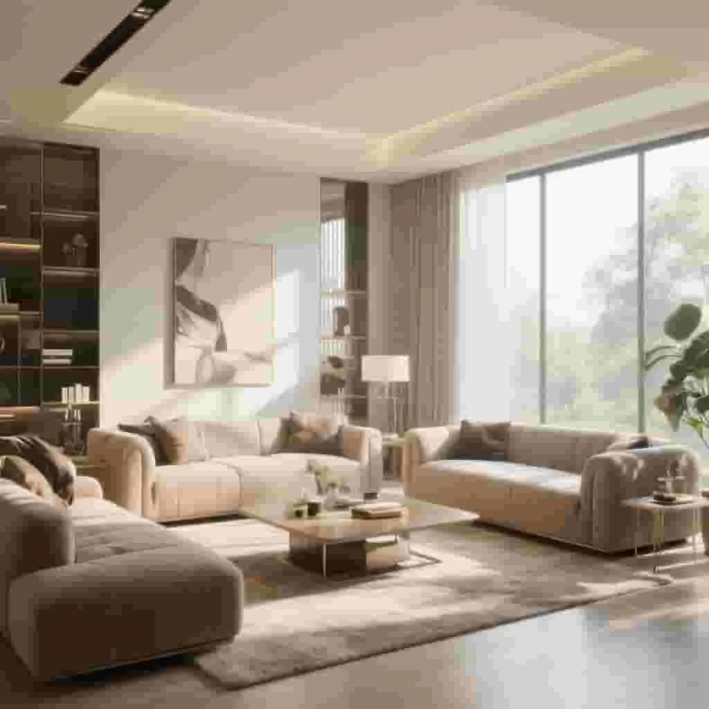 3D architectural interior rendering